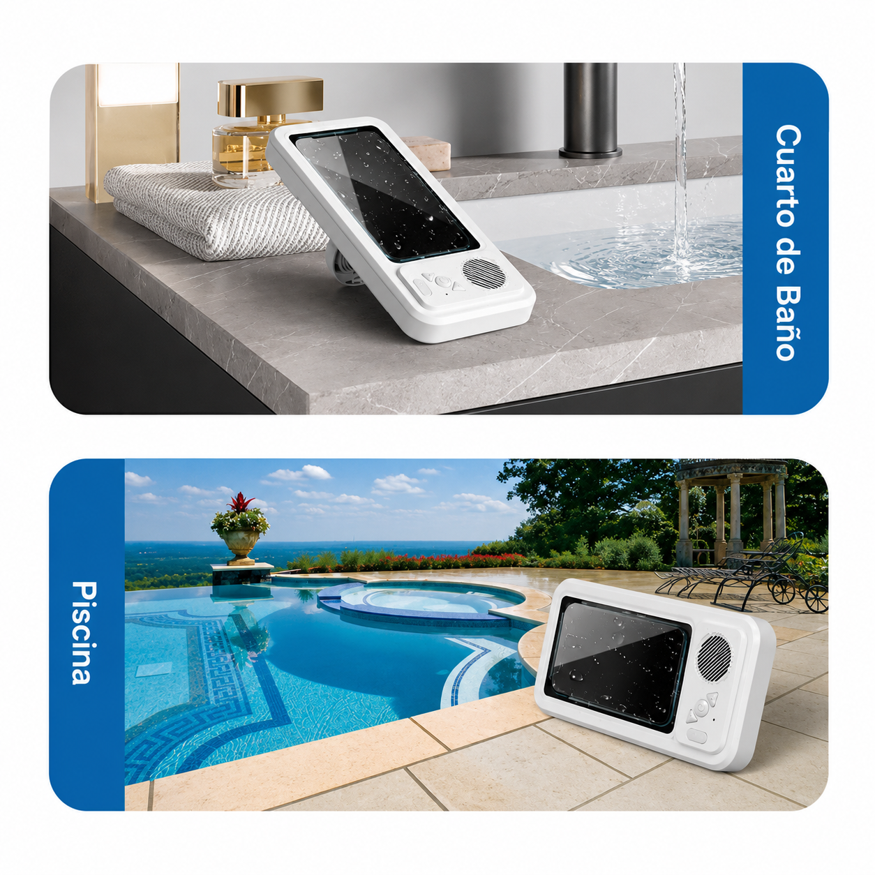 Soporte de Ducha Bluetooth