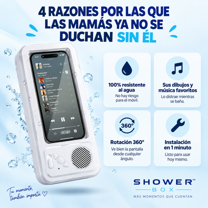 SHOWER BOX - 4 razones por las que las mamás ya no se duchan sin él